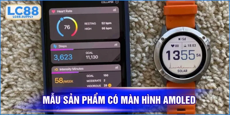 Mẫu sản phẩm có màn hình AMOLED
